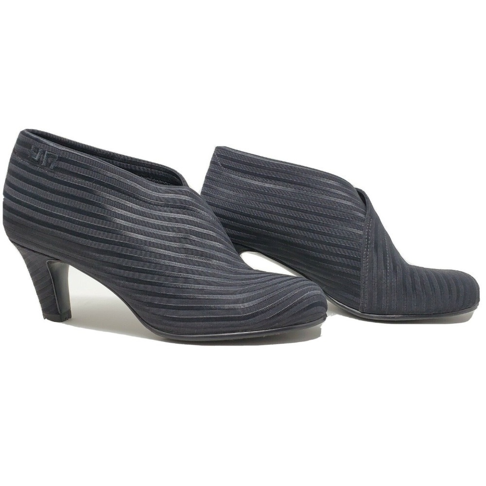 United Nude Fold Mid Shoes Heels Booties Round Toe
